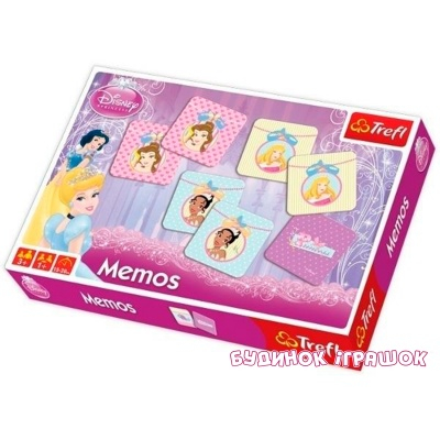 Настольные игры - Игра 3D Memos Дисней Принцессы Trefl (412)