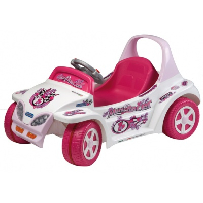 Електромобілі - Дитячий електромобіль Mini Racer Pink (ED 1103)