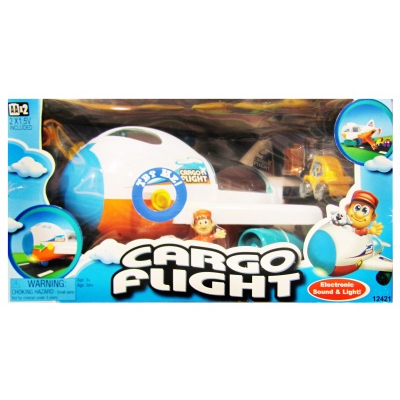 Машинки для малышей - Игровой набор Keenway Самолёт 2 (K12421)