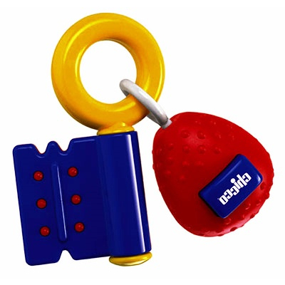 Брязкальця, прорізувачі - Гризунок Ключі Веселка CHICCO (69303 20) (69303.20)