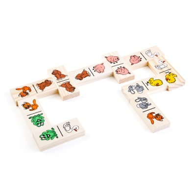 Развивающие игрушки - Игрушка из дерева Домино Животные Томик (5555.1)