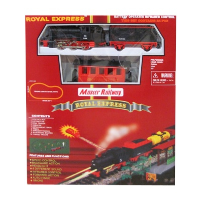 Железные дороги и поезда - Железная дорога на д/у Royal Express; 4;2м. (8107)