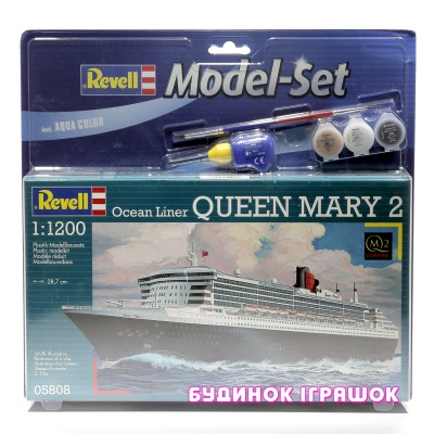 3D-пазлы - Модель для сборки Пароход-люкс Queen Mary 2 Revell (65808)