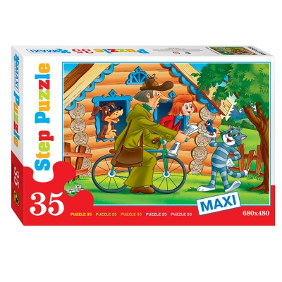 Пазлы - Пазл Maxi Простоквашино Step Puzzle 35 элементов (91307)
