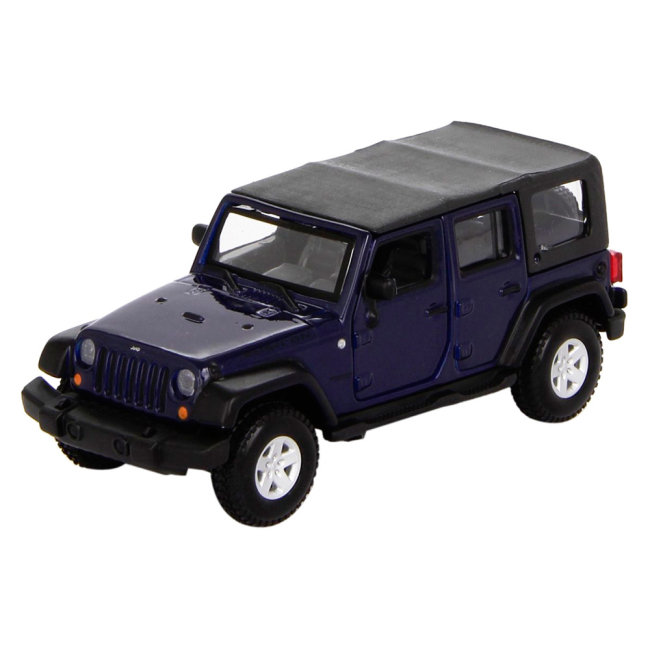 Транспорт и спецтехника - Автомодель Jeep Wrangler Unlimited Rubicon Bburago в ассортименте (18-43012)