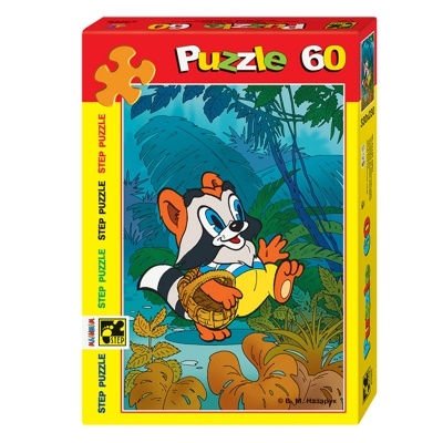 Пазли - Пазл Крихітка Єнот Step Puzzle 60 елементів (81005)