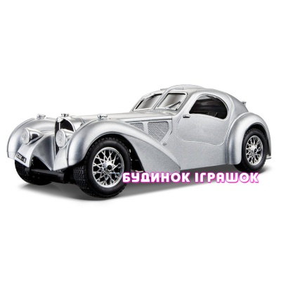 Транспорт и спецтехника - Автомодель - BUGATTI ATLANTIC (ассорти синий; серебристый; 1:24) (18-22092)