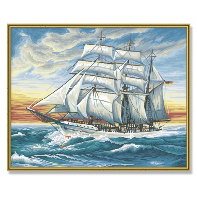 Товары для рисования - Художественный творческий набор Корабль Schipper (9130358)