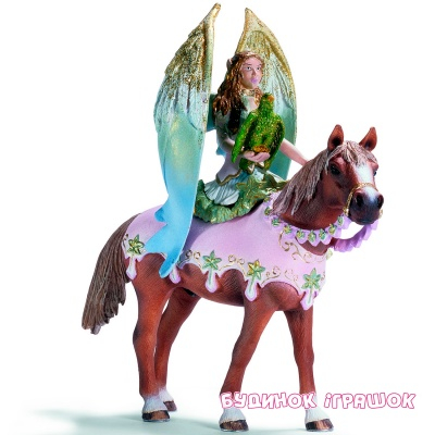 Фигурки животных - Игрушка-фигурка Фея-эльф Сара на коне Schleich (70416)