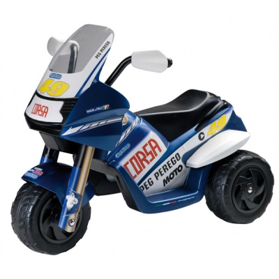 Електромобілі - Дитячий електромобіль-мотоцикл Raider Corsa (ED 0911)