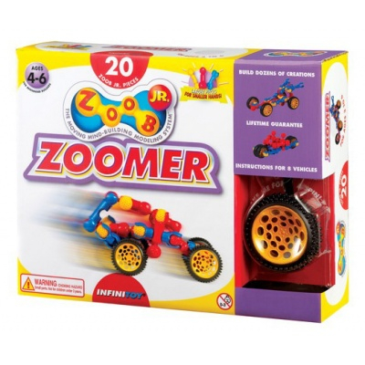 Конструкторы с уникальными деталями - Конструктор Zoomer 20 ZOOB (13020)