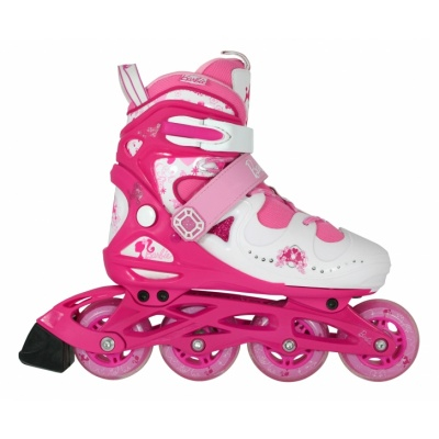 Ролики дитячі - Роликові ковзани Powerslide BARBIE Lil Girl 38-42 (990044/38)