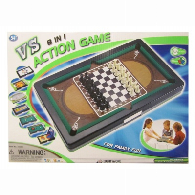 Спортивные активные игры - Настольная игра Игровой набор 8 в 1 Toys & Games (21280)