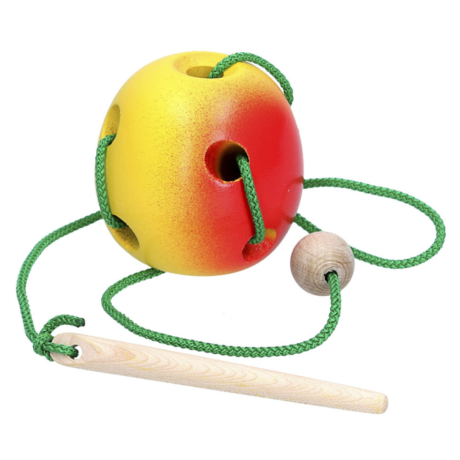 Розвивальні іграшки - Шнурівка Komarov TOYS Яблуко(К 144)