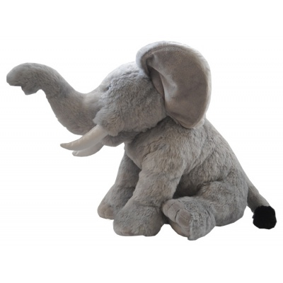 М'які тварини - Інтерактивна м’яка іграшка Африканський слон Animal Planet (АР86461)