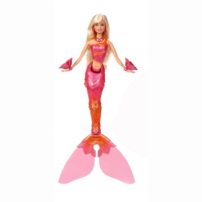 Ляльки - Лялька Підводна танцівниця в рожевому Barbie Світ русалок (РР4151)