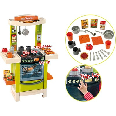 Дитячі кухні та побутова техніка - Ігровий набір Електронна кухня Tefal Cook Tronic Smoby (24566)