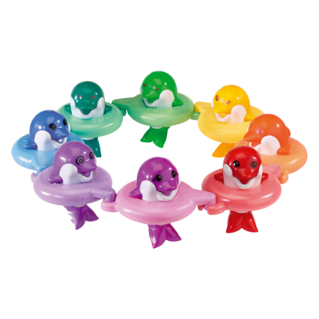 Іграшки для ванни - Іграшка для ванної До-ре-мі дельфіни TOMY (6528)