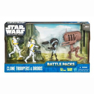 Фігурки персонажів - Ігровий набір з 4-х фігурок Star Wars Війни Клонів в асортименті (94743)