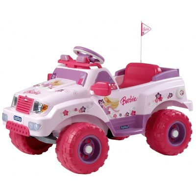 Електромобілі - Ігровий електромобіль Barbie Car Peg-Perego (ED 1136)