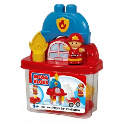 Блочные конструкторы - Конструктор Mega Bloks Пожарная станция (6601)