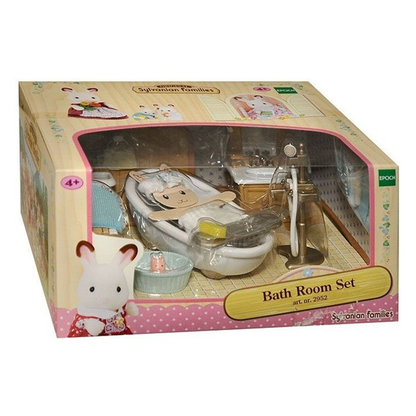 Аксесуари для фігурок - Ігровий набір Ванна кімната Sylvanian Families (2952)