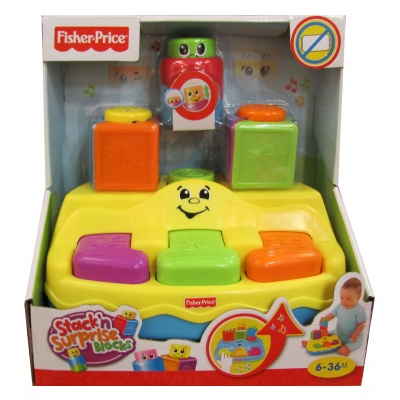 Развивающие игрушки - Пианино Причудливые кубики Fisher-Price (ВВ6940)