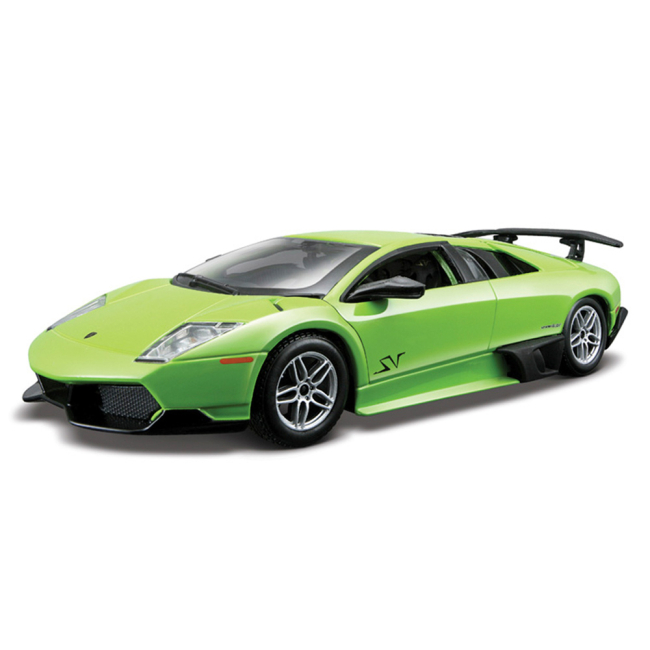 Конструктори з унікальними деталями - Авто-конструктор Lamborghini Murcielago Lp670-4 Sv Bburago зелений 1:24 (18-25096)