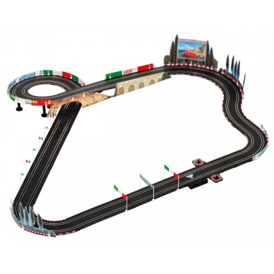 Автотреки - Трек Disney Cars 2 Porto Corsa Racing серії Go Carrera (62238)