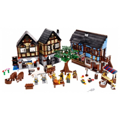 Конструкторы LEGO - Конструктор Средневековый сельский рынок LEGO (10193)