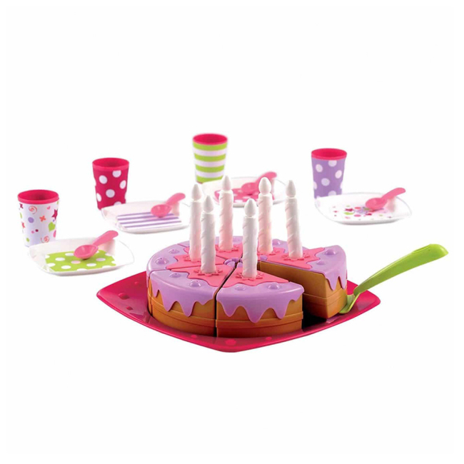 Детские кухни и бытовая техника - Набор посуды День рождения Smoby (002613)