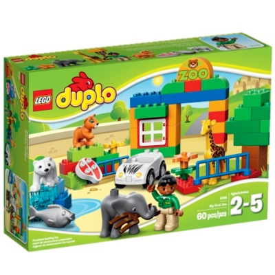 Конструктори LEGO - Конструктор Мій перший зоопарк LEGO DUPLO (6136)