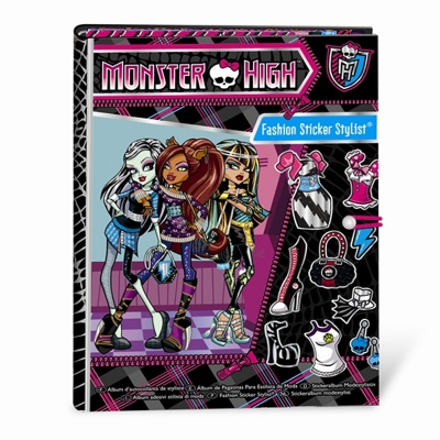 Наборы для творчества - Альбом с наклейками из серии Monster High (64024)
