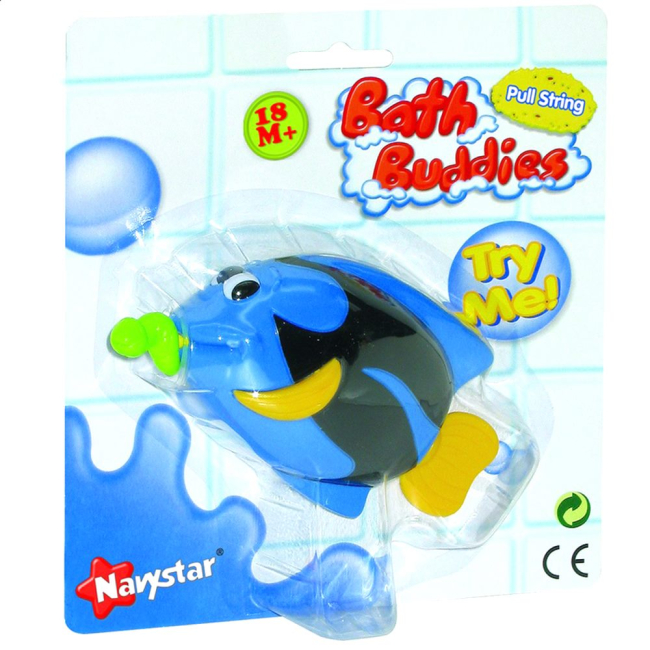 Іграшки для ванни - Іграшка для ванної Рибка з черв'ячком Navystar (65096-1)