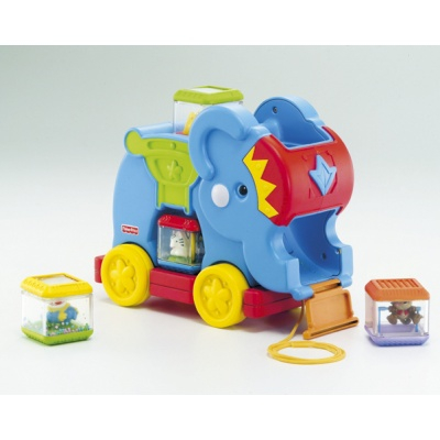 Розвивальні іграшки - Іграшка для малюка Чудо-слоник Fisher-Price (С0244)
