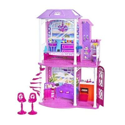 Мебель и домики - Игровой набор Двухэтажный пляжный домик Barbie (Ш3155)