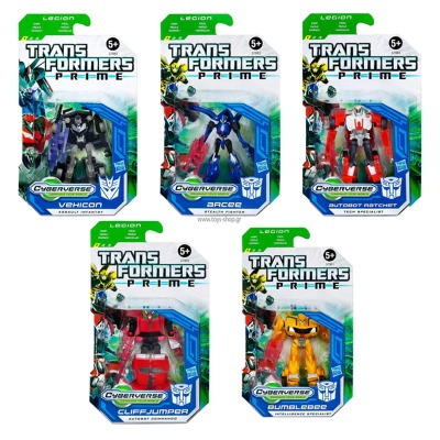 Трансформеры - Игрушка Робот-трансформер Прайм Сайберверс Легион Transformers в ассортименте (37980)