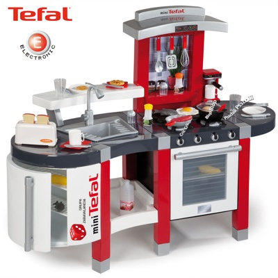 Детские кухни и бытовая техника - Игровой набор Интерактивная кухня Tefal Super Chef Smoby (24667) (024667)