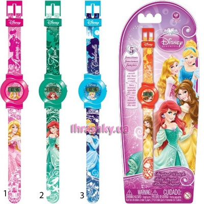Часы, фонарики - Часы Disney Princess (5 функций месяц дата часы минуты секунды) DPRJ6 (306593)