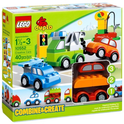 Конструкторы LEGO - Конструктор Машинки-трансформеры LEGO DUPLO (10552)