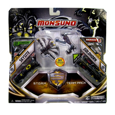 Фигурки персонажей - Игровой набор Monsuno Skysite и Goldhorn (34440-42939-MO)