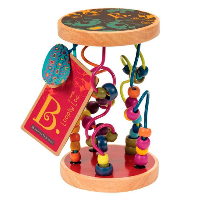 Розвивальні іграшки - Розвивальна іграшка Battat Різнокольоровий лабіринт (BX1155)