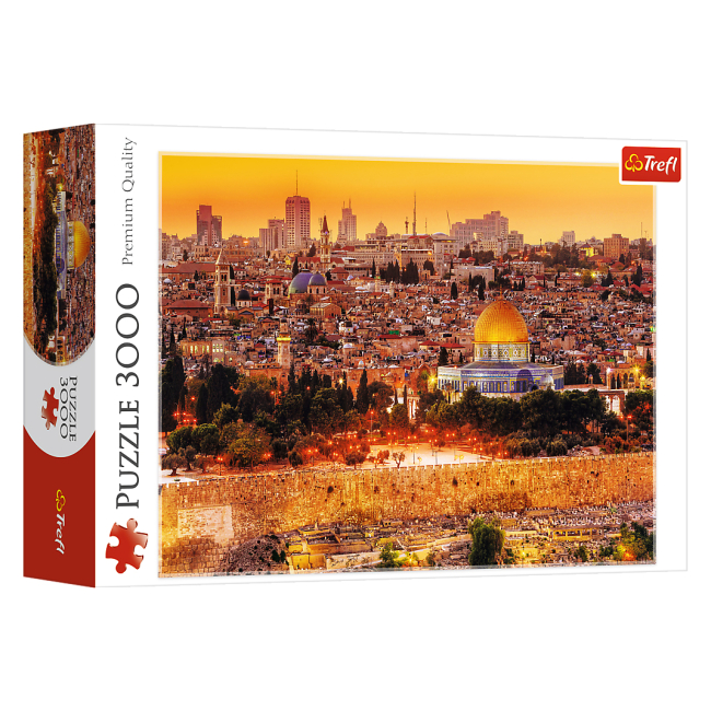 Пазлы - Пазл Trefl Крыши Иерусалима 3000 элементов (33032)
