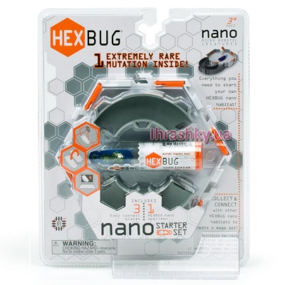 Роботы - Малый игрушечный набор Нано Хебитат HexBug Nano Starter (477-1439)