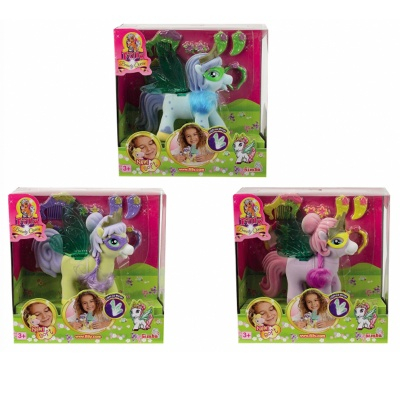 Фигурки животных - Пони Filly со светящими крыльями Simba 3 вида (5956081)