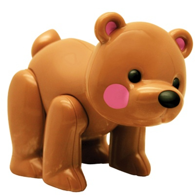 Фігурки тварин - Розвивальна фігурка Бурий ведмідь Tolo Toys Перші друзі (86600)