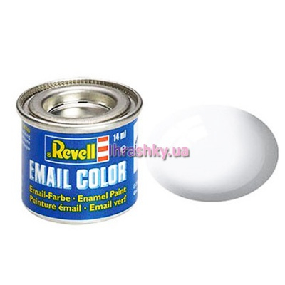 3D-пазли - Фарба біла глянцева white gloss 14ml Revell (32104)