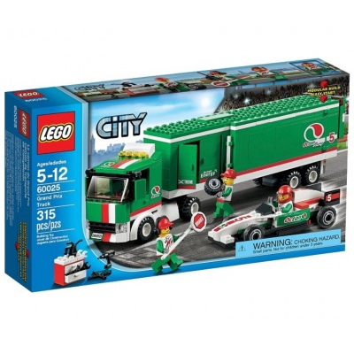 Конструкторы LEGO - Конструктор Грузовик Гран При LEGO City (60025)