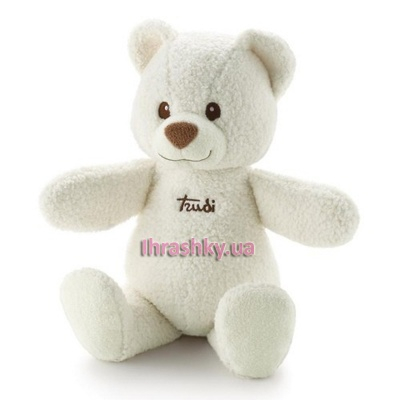М'які тварини - М'яка іграшка Ведмідь Trudi білий (25995)