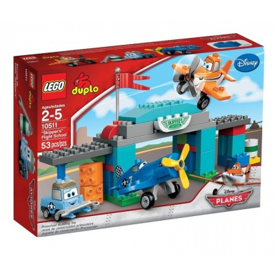 Конструктори LEGO - Конструктор Льотна школа Шкіпера LEGO DUPLO (10511)
